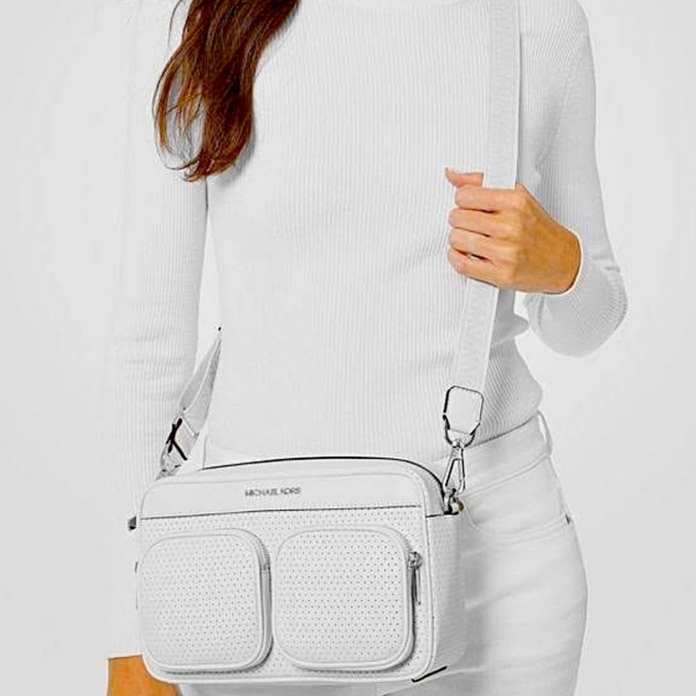 Michael Kors W/ LG Hanover Crossbody/Shoulder Bag - Picture 1 of 8
